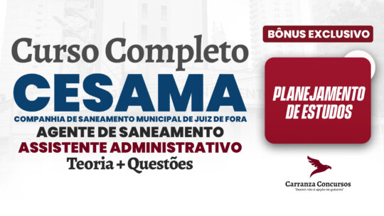 CESAMA - Curso Completo - Assistente Administrativo