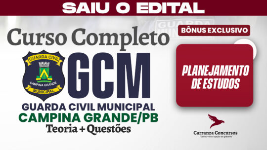 GCM SOBRAL/CE - Curso Completo - Guarda Civil Municipal