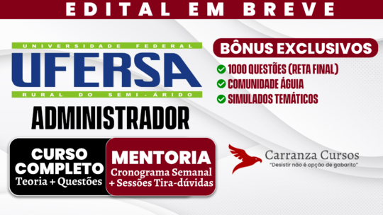 UFERSA - Curso Completo - Administrador