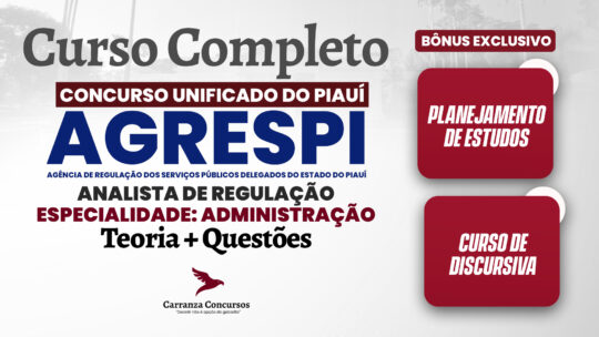AGRESPI - Curso Completo - Analista De Regulação Administração