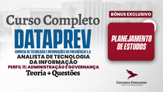 DATAPREV - Curso Completo - Analista De Tecnologia Da Informação Administração E Governança