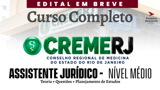 CREMERJ - Curso Completo - Assistente Jurídico