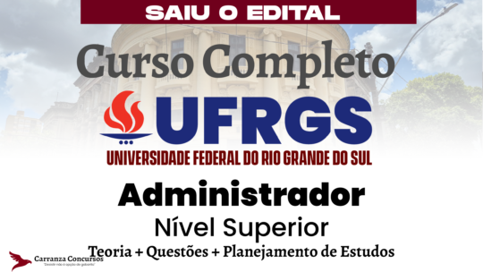 UFRGS - Curso Completo - Administrador