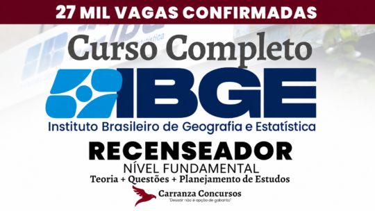IBGE - Curso Completo - Recenseador