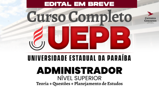 UEPB - Curso Completo - Administrador