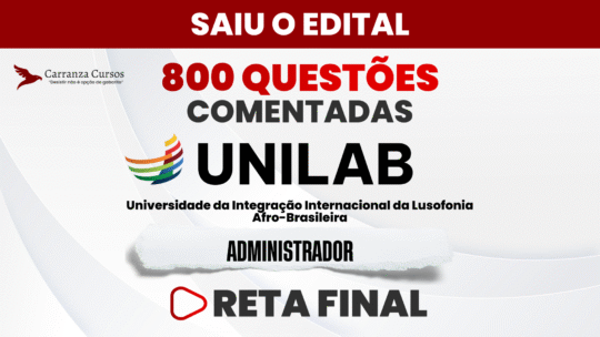UNILAB - 800 Questões - Administrador