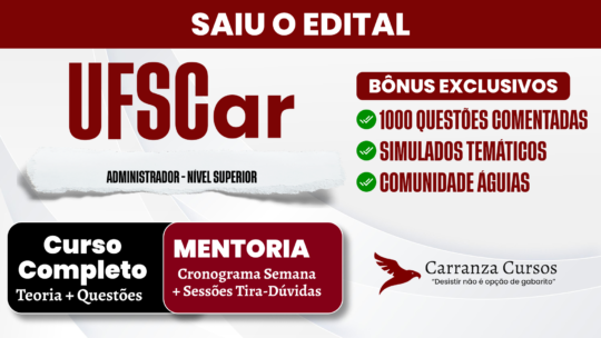 UFSCAR - Curso Completo - Administrador
