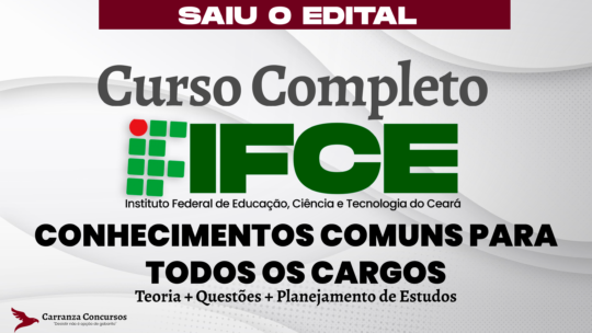IFCE - Conhecimentos Gerais para todos os Cargos