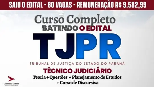 TJPR Ξ Tribunal de Justiça do Paraná ⦙ Técnico Judiciário
