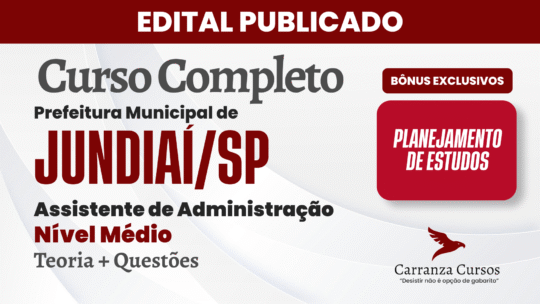 Jundiaí SP - Curso Completo - Assistente de Administração