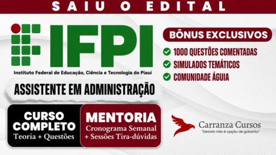 IFPI - Curso Completo - Assistente Administrativo