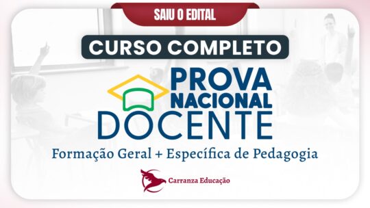 PND - Curso Completo - Formação Geral + Específica de Pedagogia