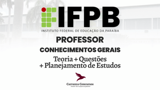 IFPB - Modular - Conhecimentos Gerais para Professor