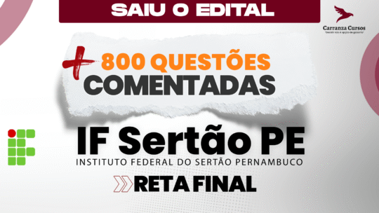 IF SERTÃO - 800 Questões - Administrador