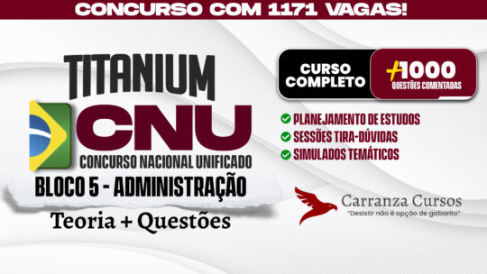 CNU - Curso Completo - Bloco 05