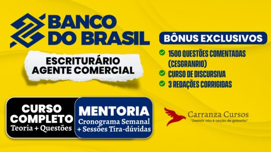 Banco do Brasil - Curso Completo -  Escriturário