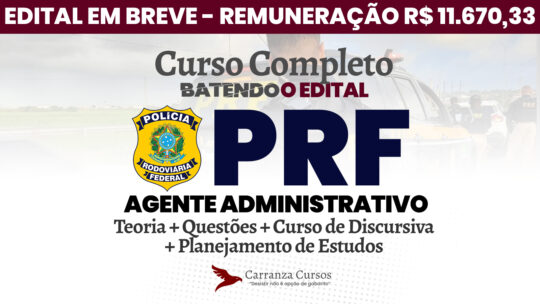 PRF - Curso Completo - Agente Administrativo