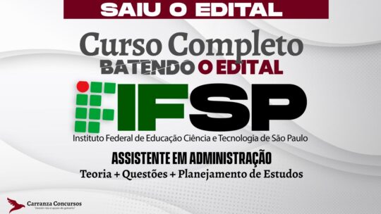 IFSP - Curso Completo - Assistente em Administração