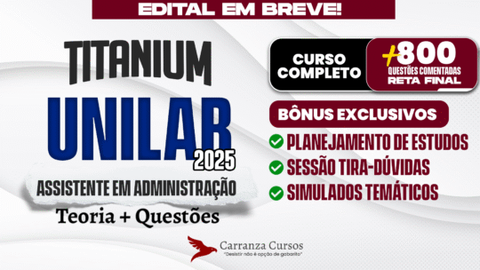 UNILAB - Curso Completo - Assistente em Administração