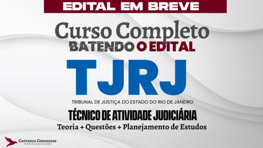 TJRJ - Curso Completo - Técnico de Atividade Judiciária