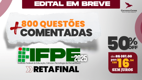 IFPE - 800 Questões - Assistente em Administração