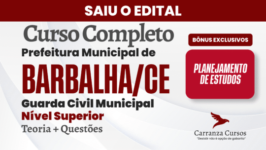 Barbalha - Curso Completo - Guarda Civil Municipal