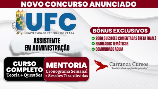 UFC - Curso Completo - Assistente em Administração