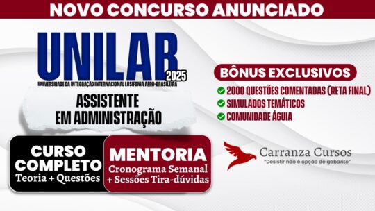 UNILAB - Curso Completo - Assistente em Administração