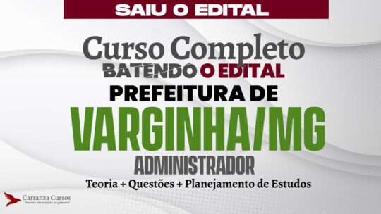 Varginha - Curso Completo - Administrador