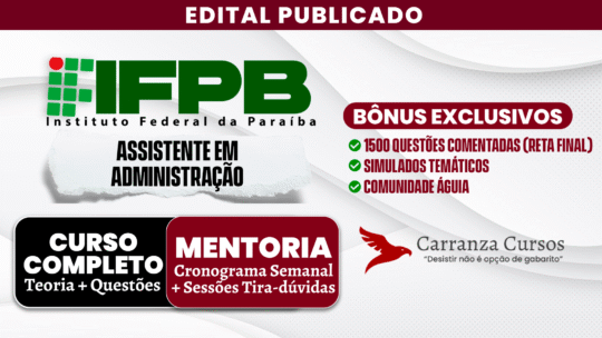 IFPB - Curso Completo - Assistente em Administração