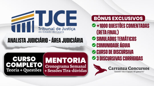 TJCE - Curso Completo - Analista Judiciário Área Judiciária