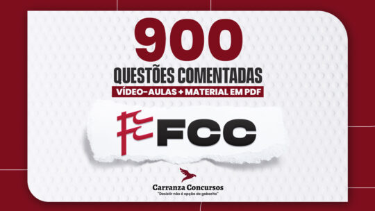 900 QUESTÕES COMENTADAS - FCC