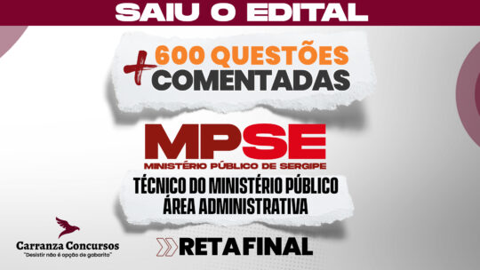 MPSE - 600 Questões Comentadas