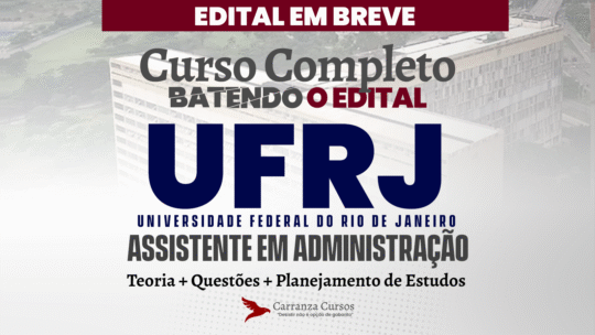 UFRJ - Curso Completo - Assistente em Administração