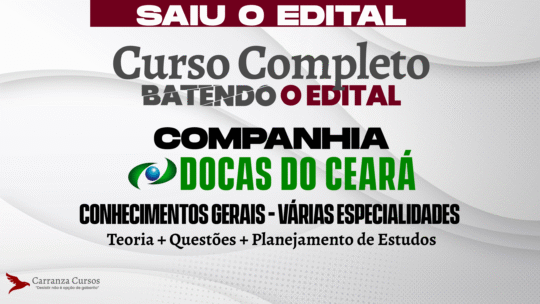 DOCAS DO CEARÁ - Conhecimentos Gerais (Várias Especialidades)