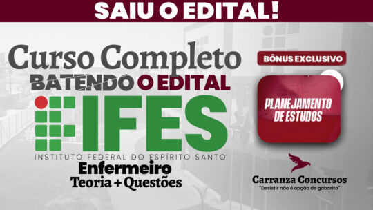 IFES - Curso Completo - Enfermeiro