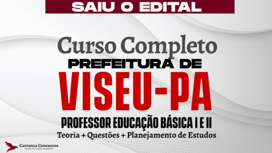 VISEU PA - Curso Completo - Professor Educação Básica I & II