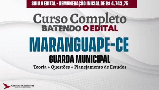 Maranguape Ce - Curso Completo - Guarda Municipal