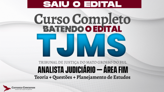 TJMS - Curso Completo -  Analista Judiciário – Área fim