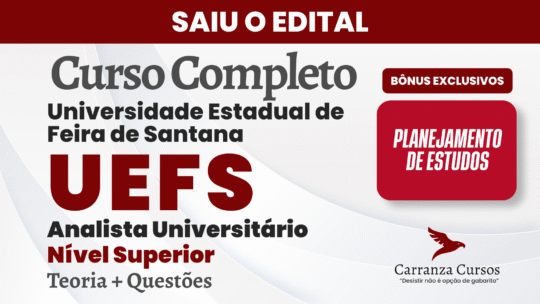 UEFS - Curso Completo - Analista Universitário | Administração