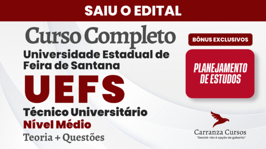 UEFS - Curso Completo - Técnico Universitário