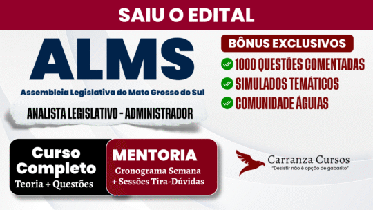 ALMS - Curso Completo - Analista Legislativo Administrador