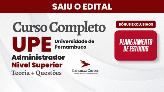UPE - Curso Completo - Administrador
