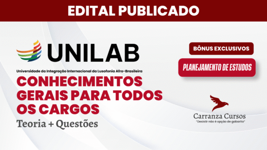 UNILAB - Conhecimentos Gerais para Todos os Cargos