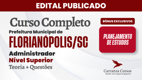 Florianópolis SC - Curso Completo - Administrador