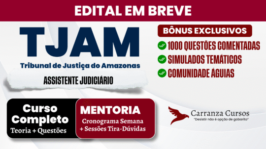 TJAM - Curso Completo - Assistente Judiciário