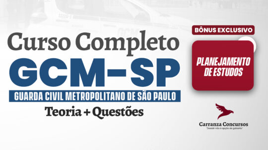 Guarda Civil Metropolitano (SP) - Curso Completo
