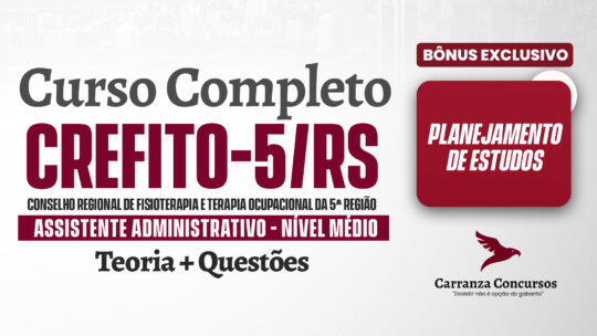 CREFITO 5 - Curso Completo - Assistente Administrativo