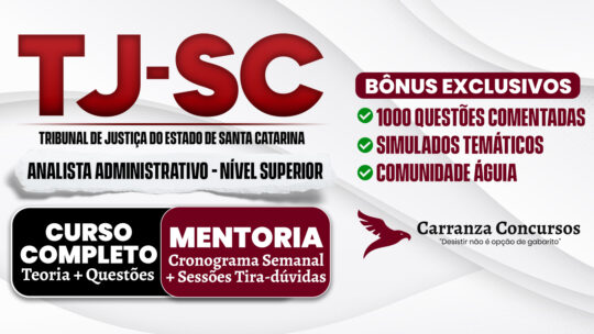 TJSC - Curso Completo - Analista Administrativo