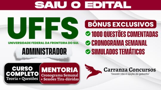 UFFS - Curso Completo - Administrador